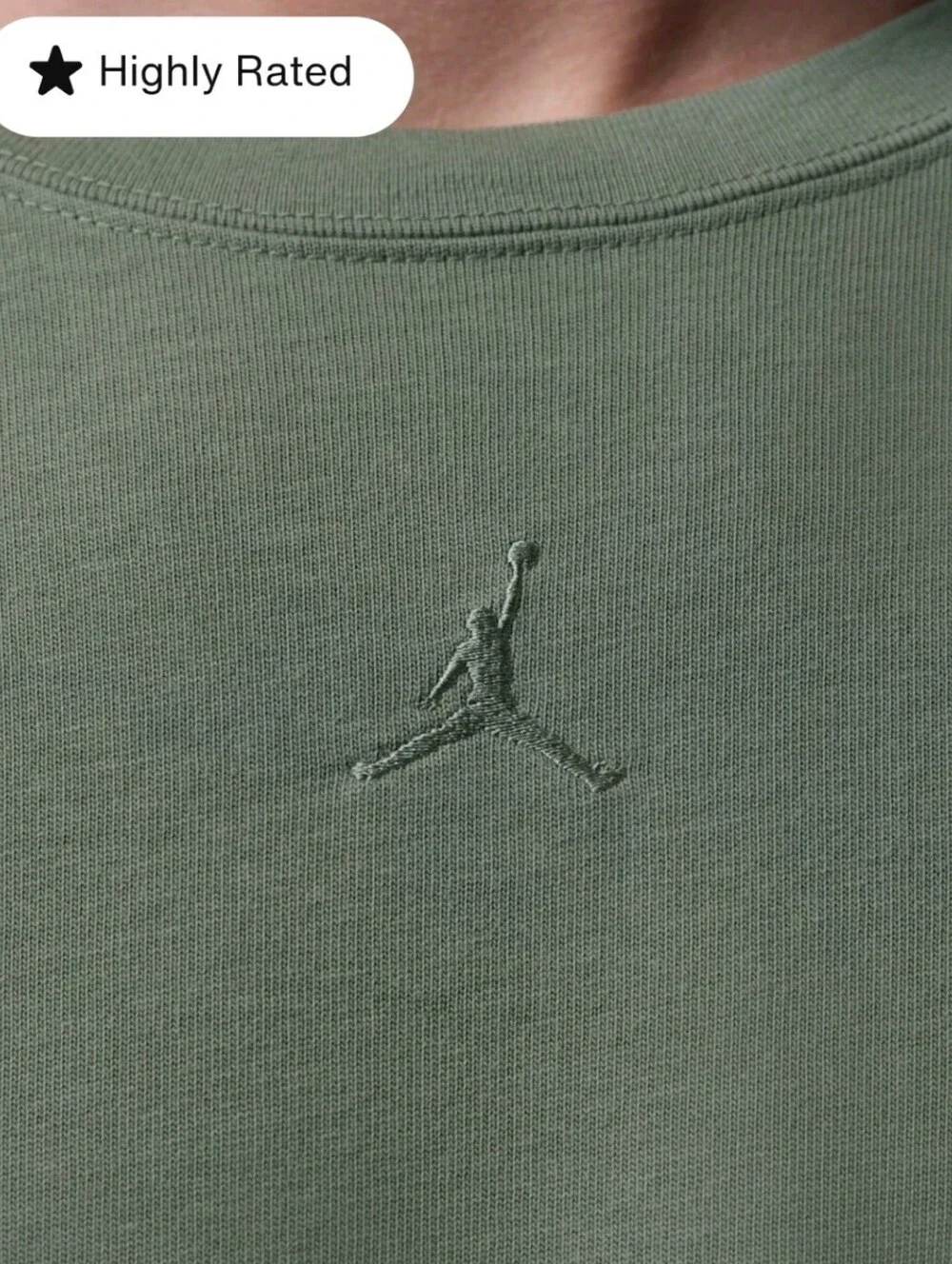 Jordan Flight Heavyweight Long-Sleeve Top ~ Vintage Lichen IF1829-325 | Mens: L
